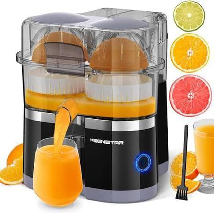 Spremipomeli e Spremiagrumi Automatico a Doppia Testa TechPlus